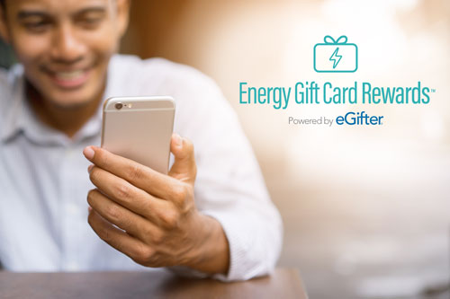 Gift Card Rewards Designed For Energy Programs Energy Gift Card